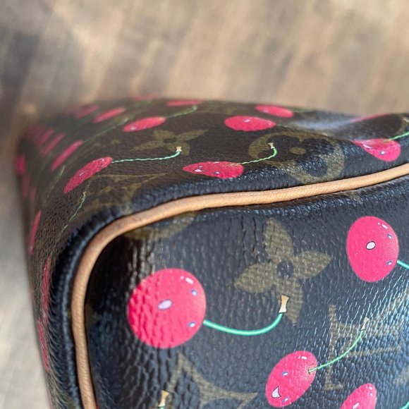 Louis Vuitton Murakami Cherries/Cerises Speedy 25 - Picture 12 of 16